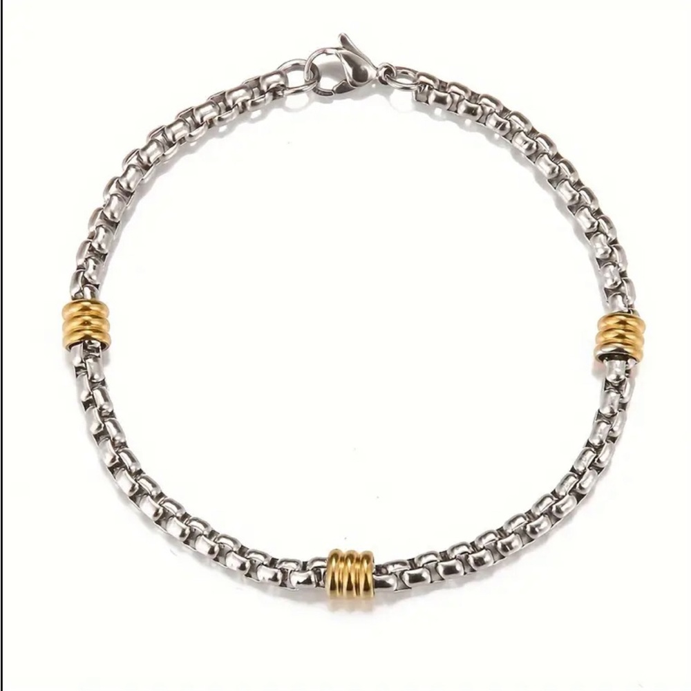 18Kt Gold Plated Stainless Bracelet